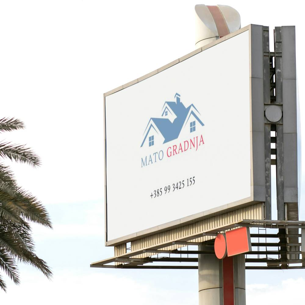 Mato Gradnja logo reklama